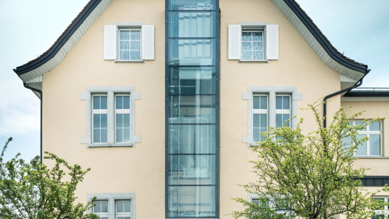 Liftanbau Pfarreiheim Henau